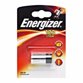 Energizer CR123A 3V Lithium batteri foto / alarm